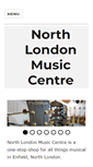 Mobile Screenshot of northlondonmusiccentre.co.uk